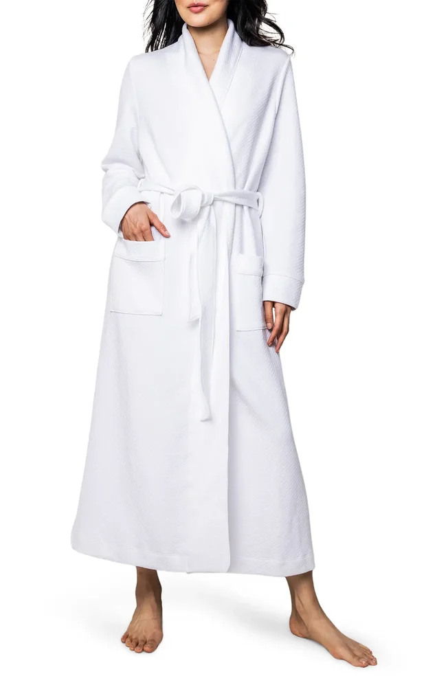 Ophelia Pima Cotton Jacquard Robe