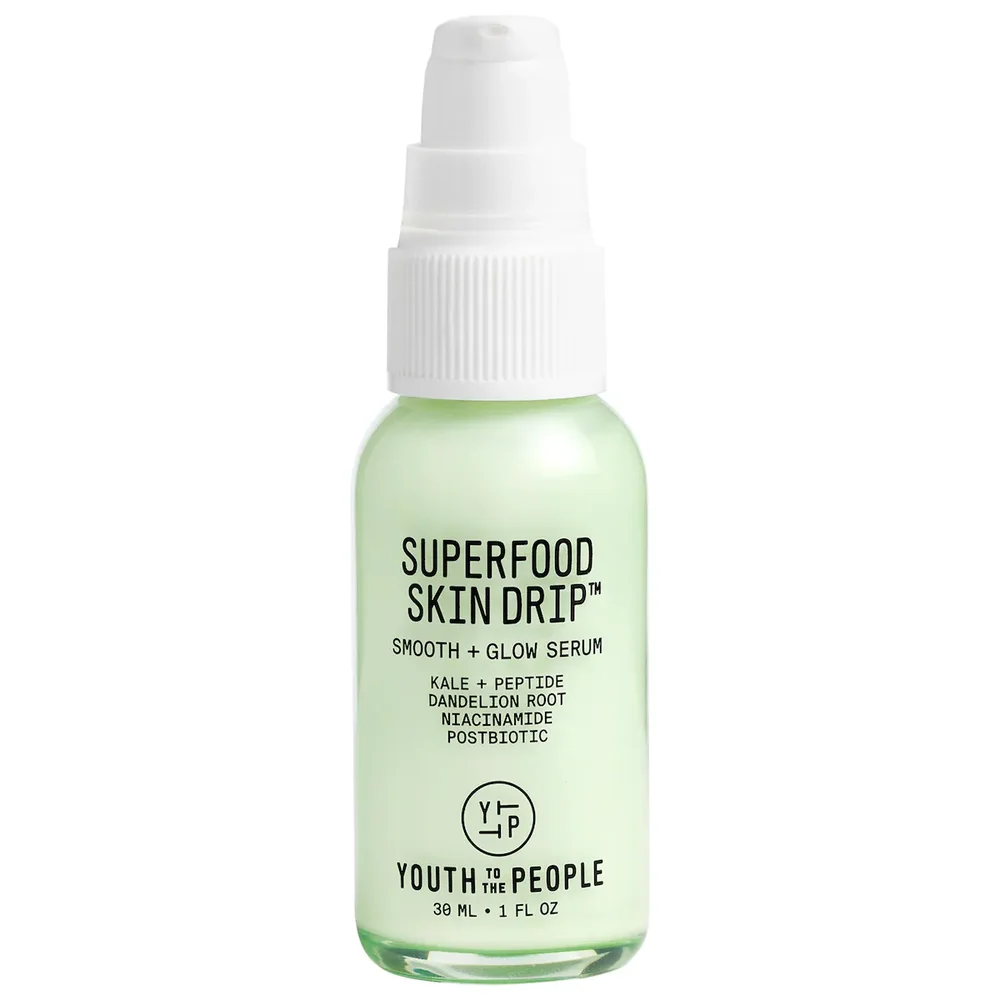 Superfood Skin Drip Smooth + Glow Barrier Serum with Peptides + Niacinamide