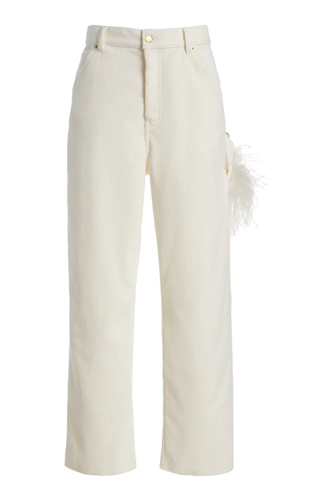 Lisa Cotton Corduroy Carpenter Jeans