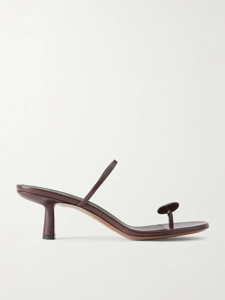 Mondor 55 leather sandals
