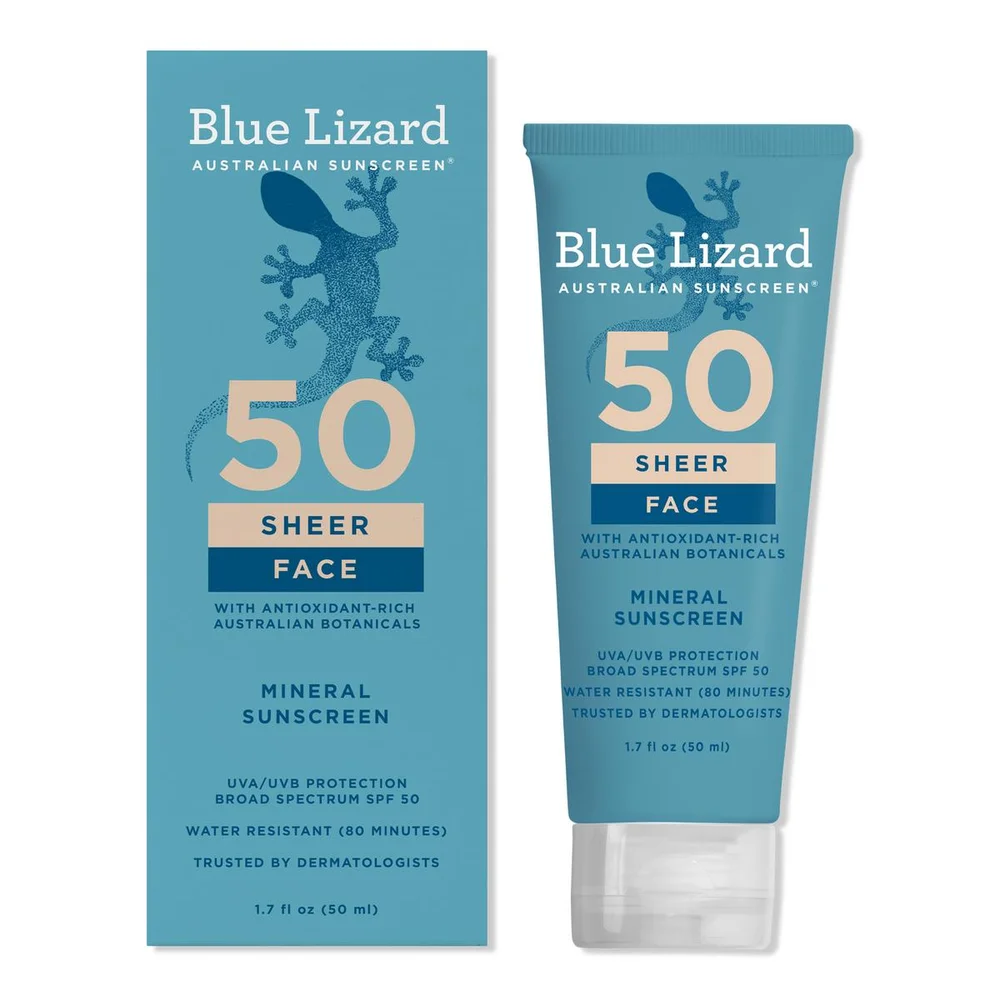 Sheer Mineral Face Sunscreen SPF 50