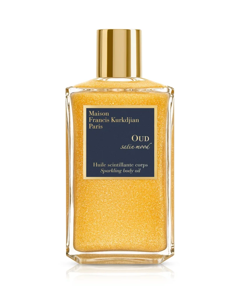 Oud Satin Mood Scented Sparkling Body Oil 6.8 oz.