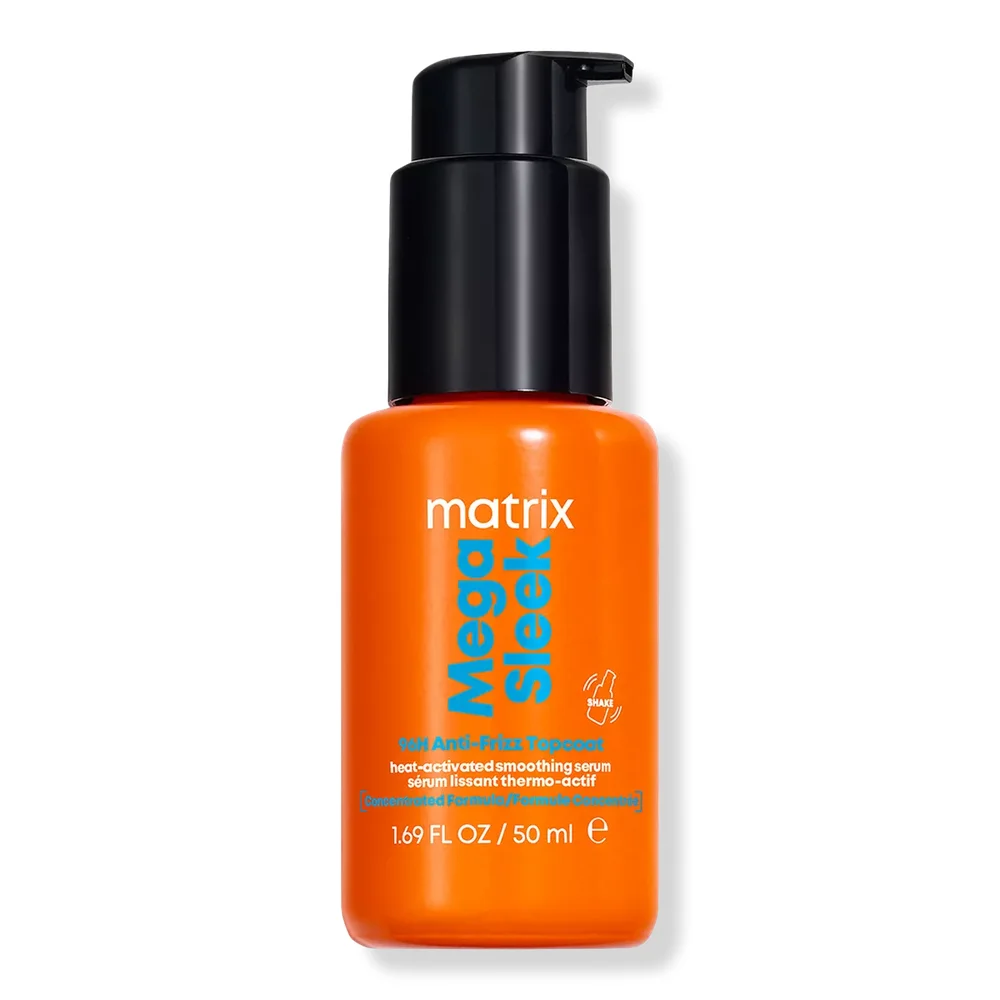 Mega Sleek 96H Anti-Frizz Topcoat Smoothing Hair Serum