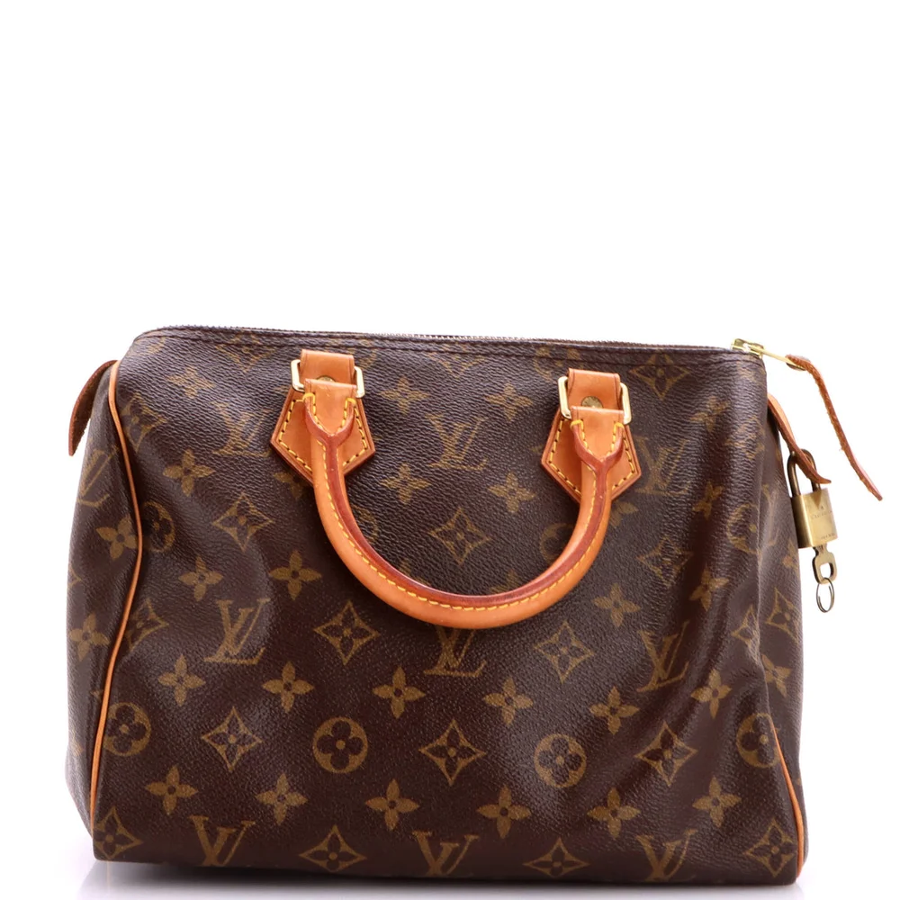 Louis Vuitton Speedy Handbag Monogram Canvas 25