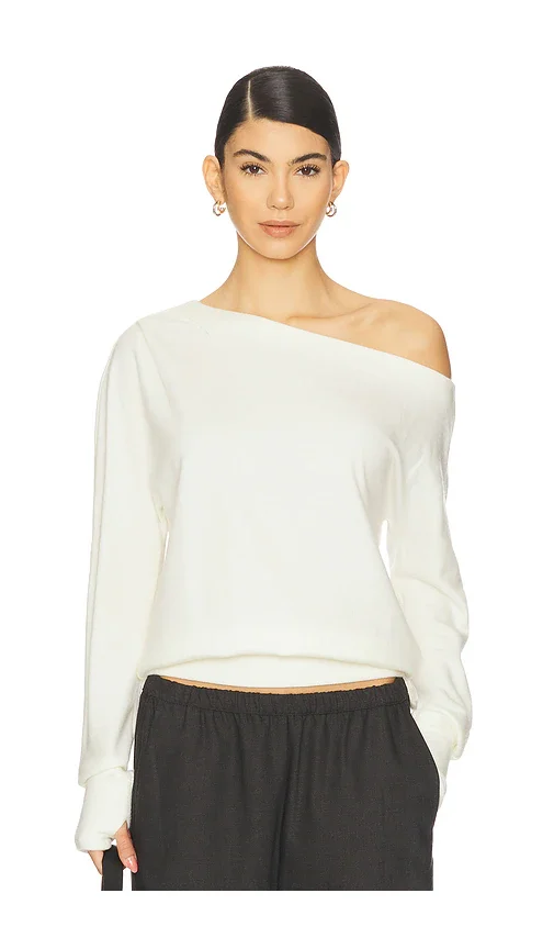 Asymmetrical Thumbhole Top