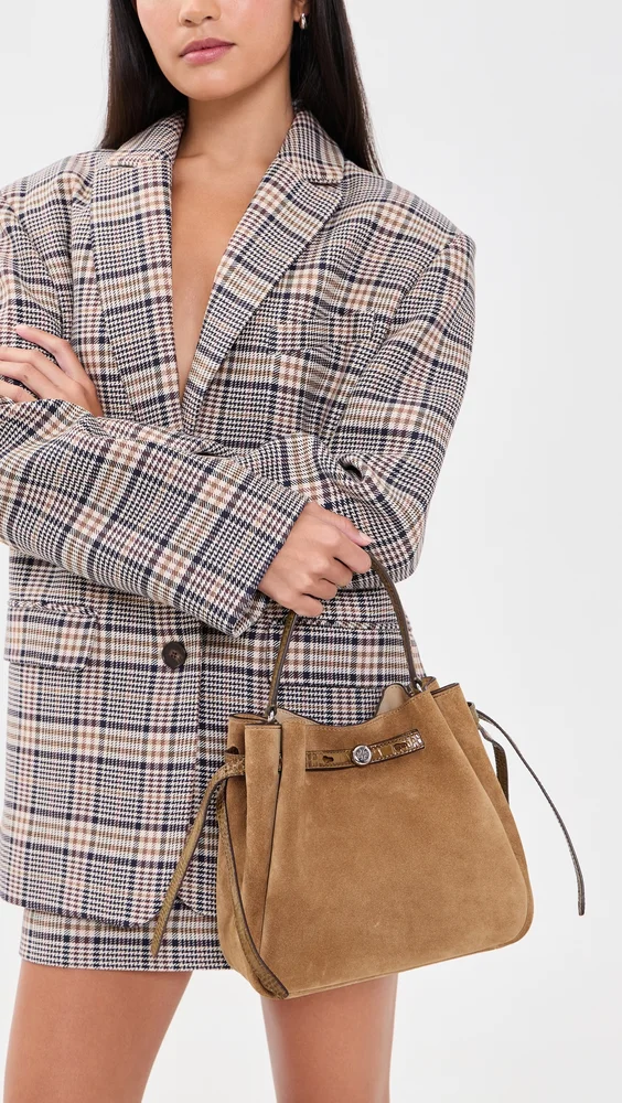 Romy Suede Bucket Bag