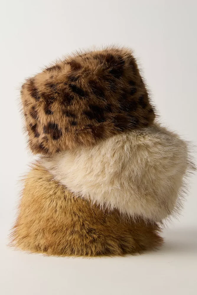 Frostbite Fur Pillbox Hat