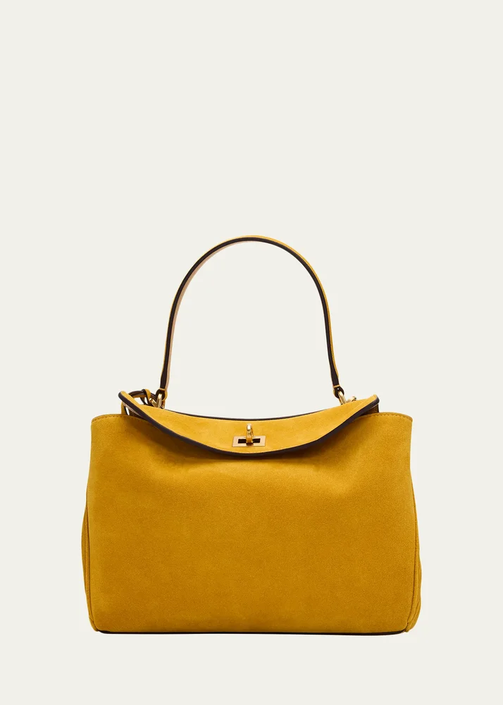 Rodeo Suede Top-Handle Bag