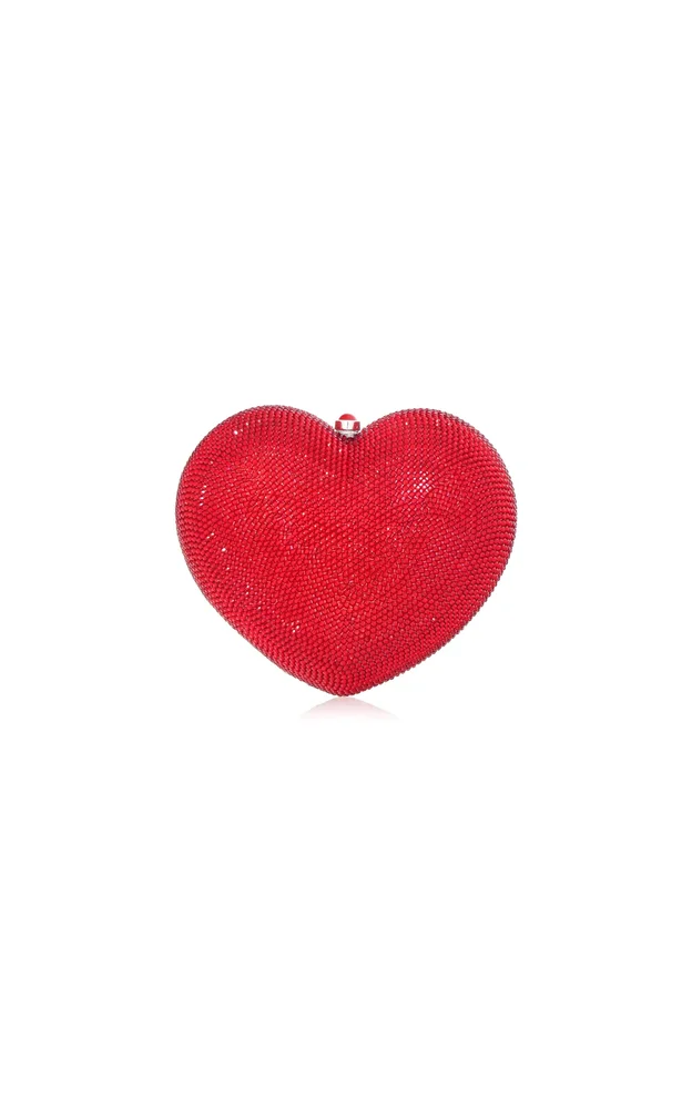 Petit Coeur L'amour Prosecco Crystal Clutch