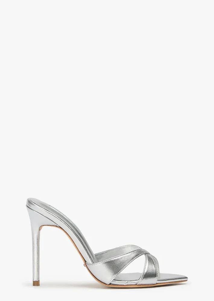 Marameo Silver Nappa Metallic