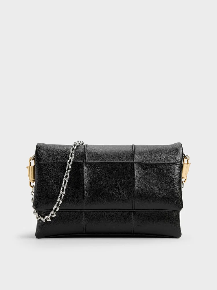 Delfina Quilted Wallet On Chain
