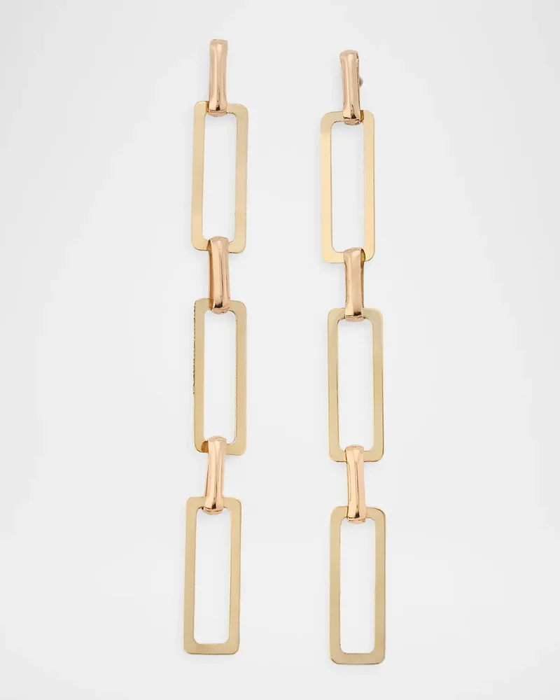 Paperclip Linear Earrings
