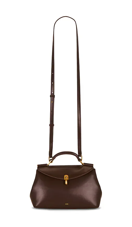 Audrey Flap Lock Top Handle Bag