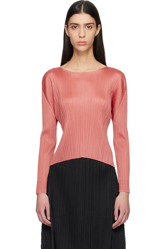 Pink Monthly Colors October Top