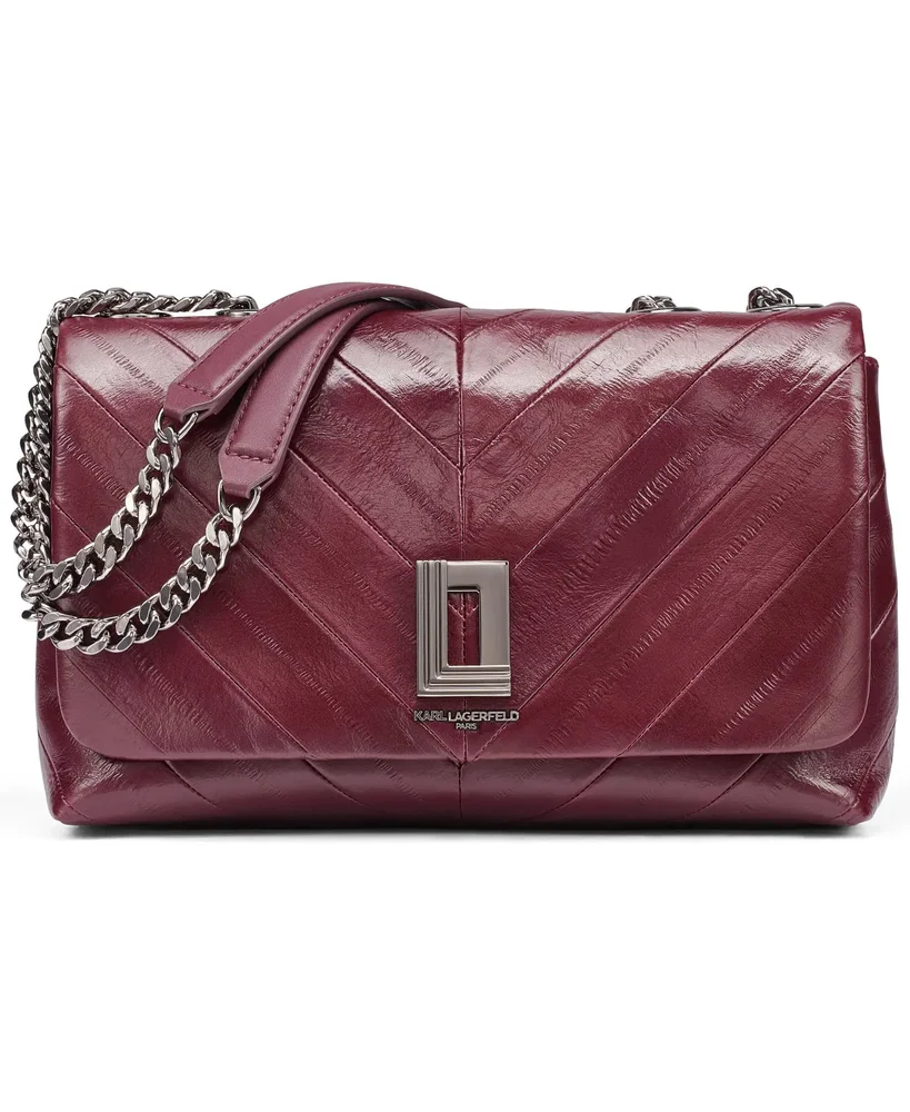 Lafayette Chevron Shoulder Bag