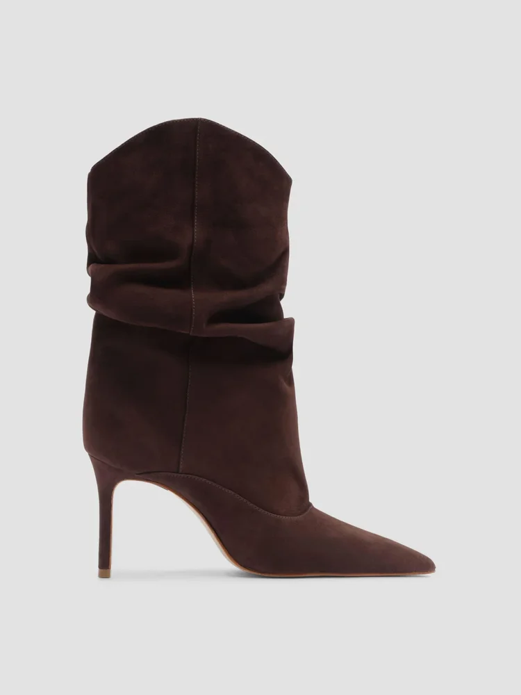 Maryana Slouch 85MM Suede Boots