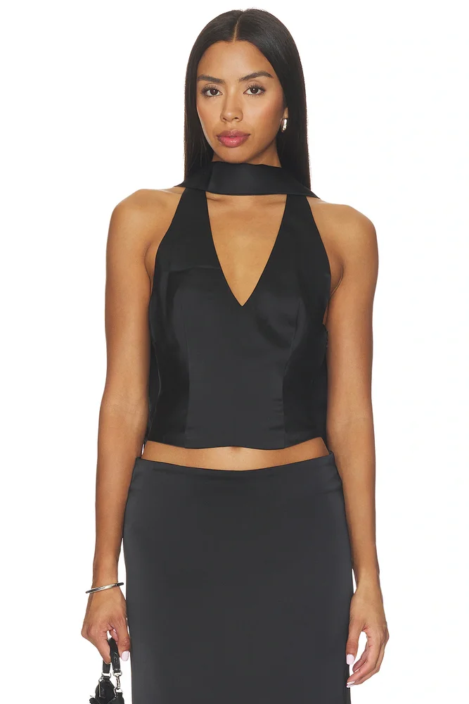 Front Row Halter Top