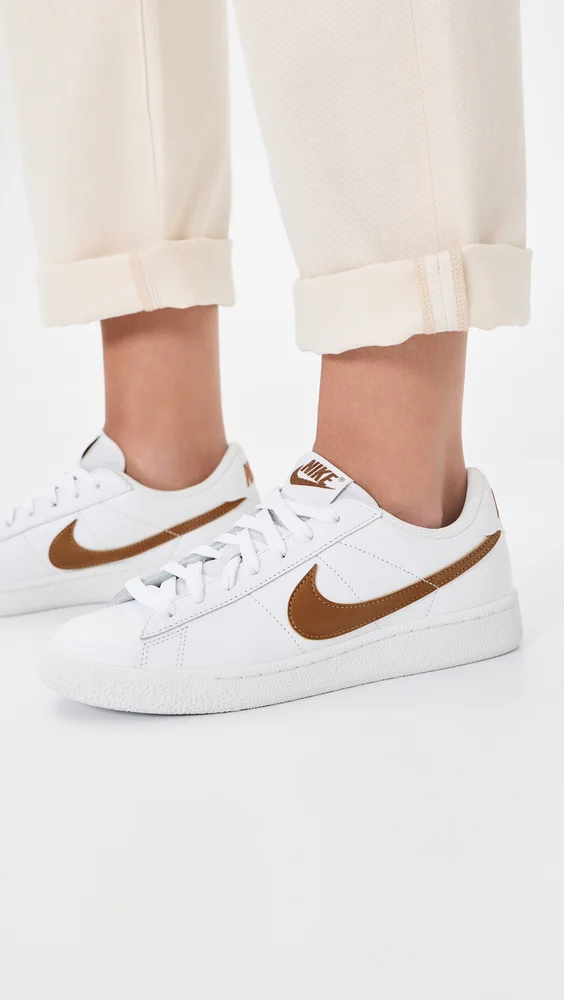 Classic Tennis Sneakers White/Lt British Tan