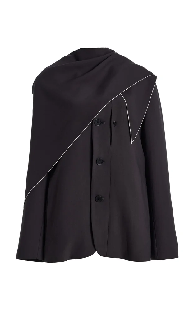 Jamie Cady Scarf Blazer
