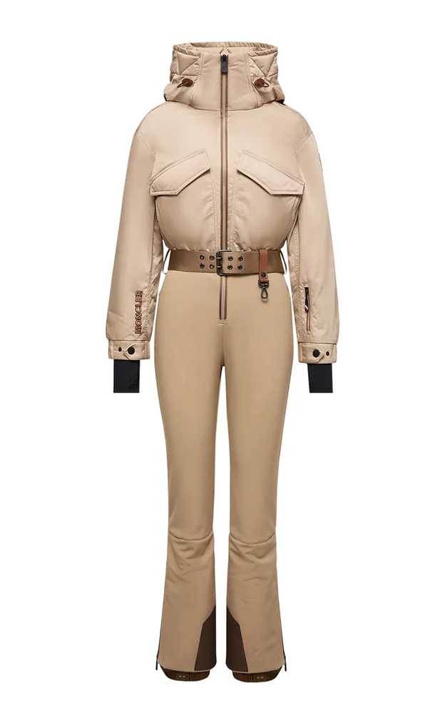 Hooded Down Ski Suit
