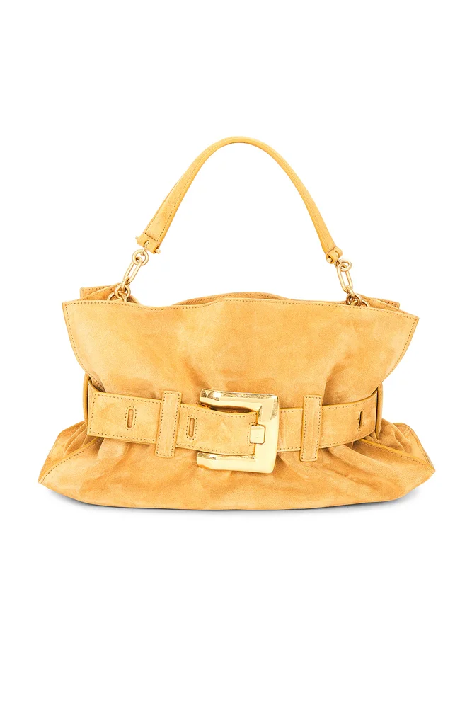 Medium Anthem Suede Bag