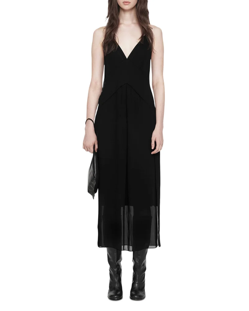 Fawn Pleated Midi Dress