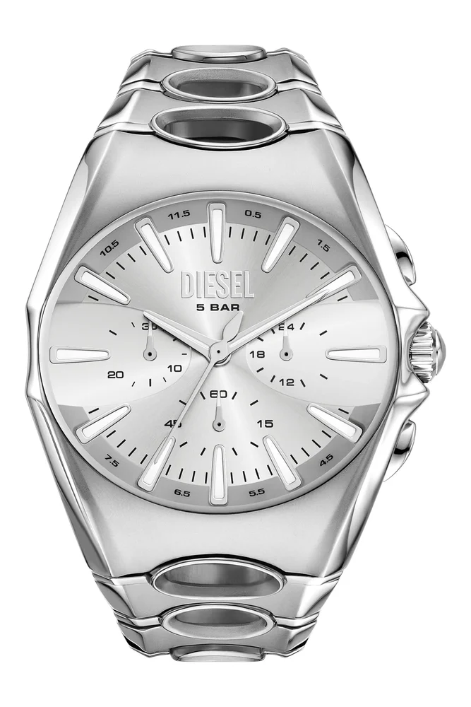 D-Curve Chronograph Stainless Steel Watch