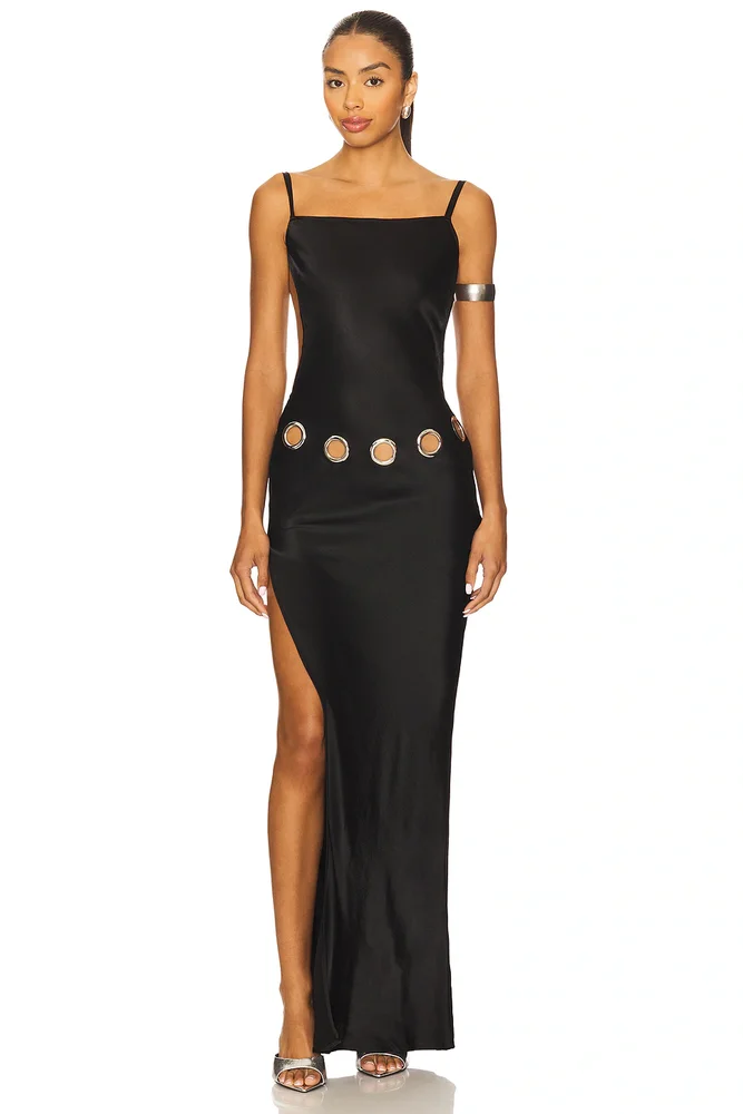 Eyelet Maxi Dress