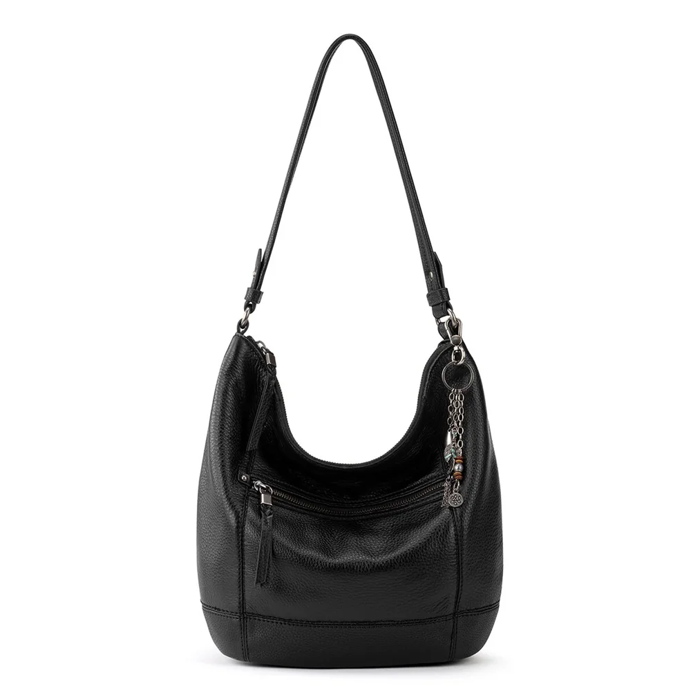 Sequoia Hobo, Leather, Black