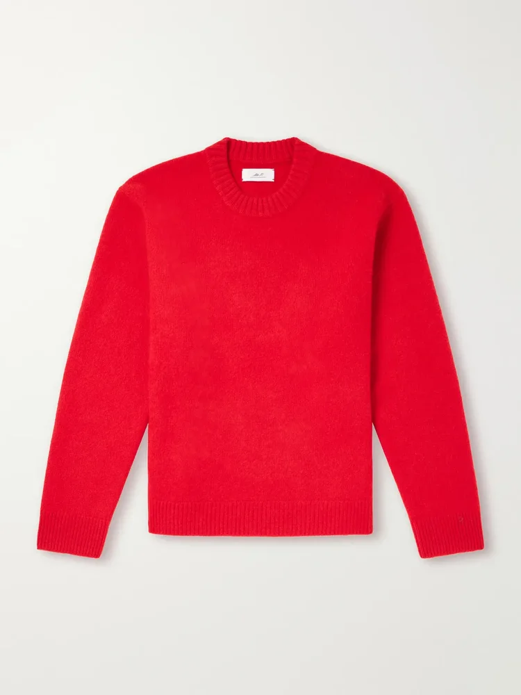 Brushed-Cashmere Sweater