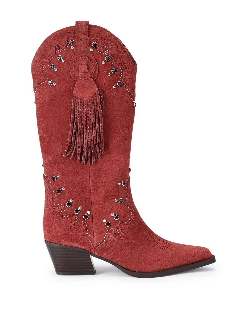 Women's Oxford Western Tassel Boots