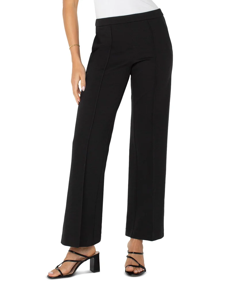 Pull On Wide Leg Pants