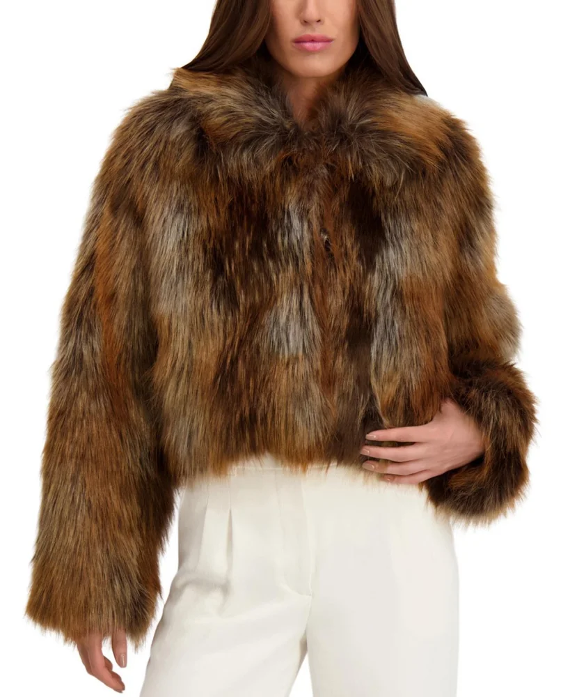 Faux Fur Red Fox Jacket