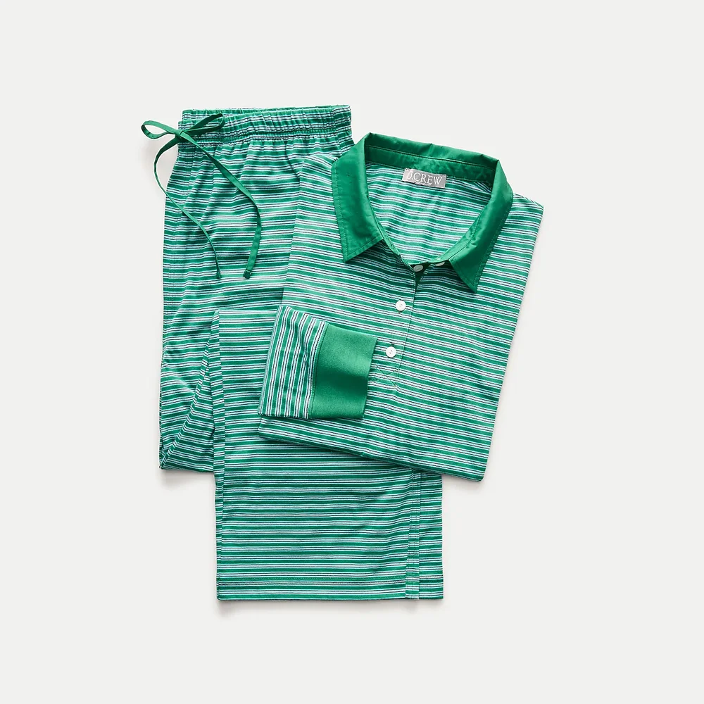 Pima cotton pajama pant set