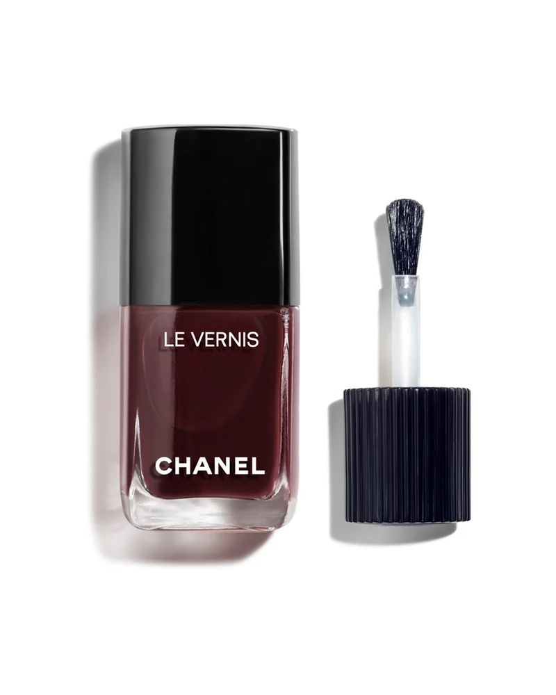 Le Vernis Longwear Nail Colour in 155 Rouge Noir