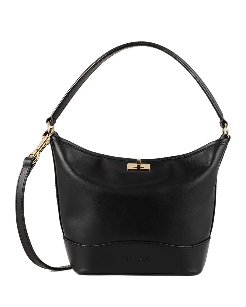 Small Leather Bucket Bag