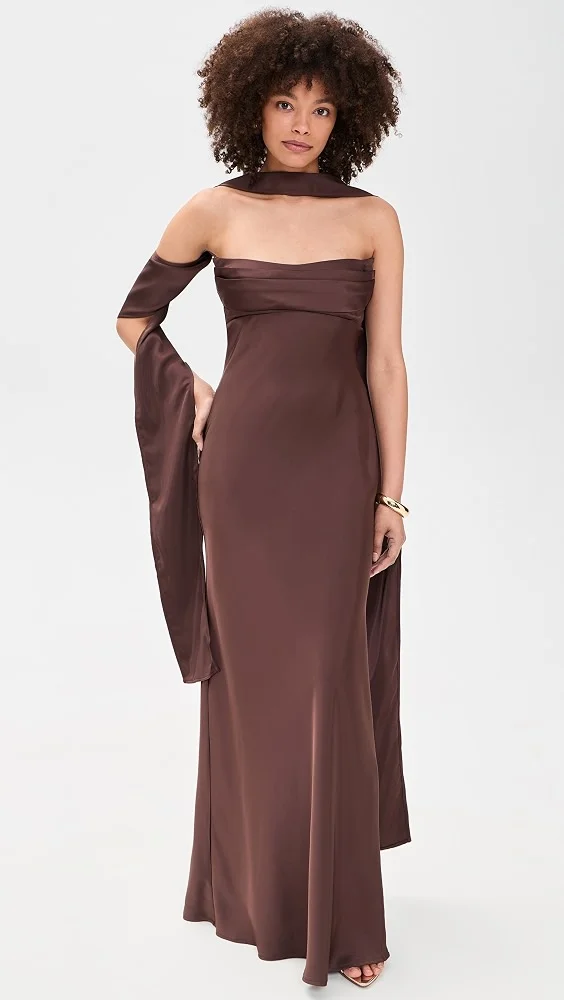 Madeleine Strapless Maxi Dress