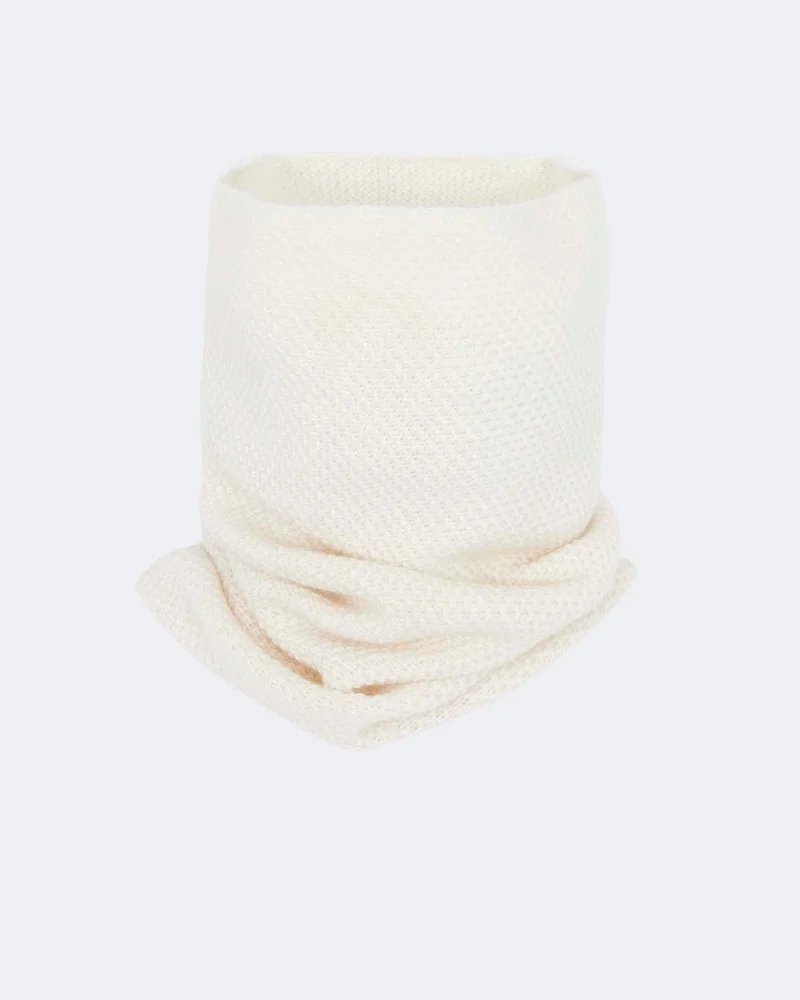 Snood Moss white