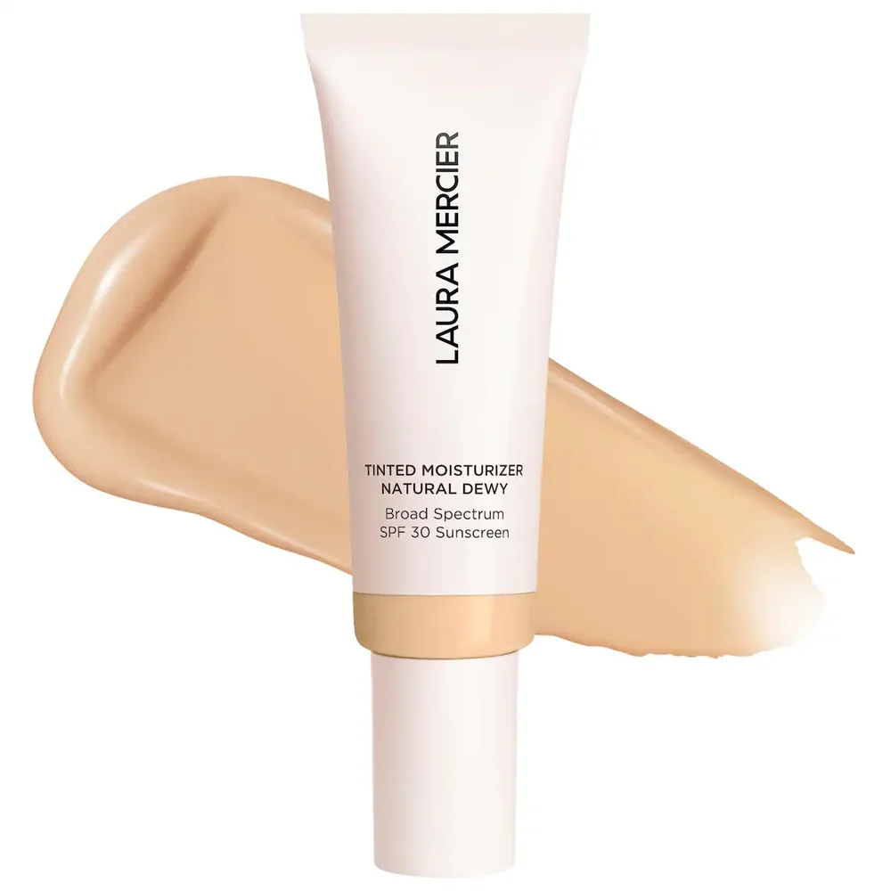 Long-Wear Tinted Moisturizer Natural Dewy Skin Tint SPF 30 with Hyaluronic Acid in 1N Birch