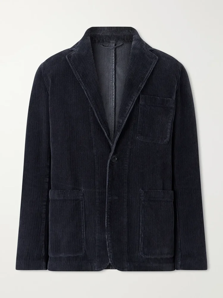 Julian Cotton-Corduroy Suit Jacket