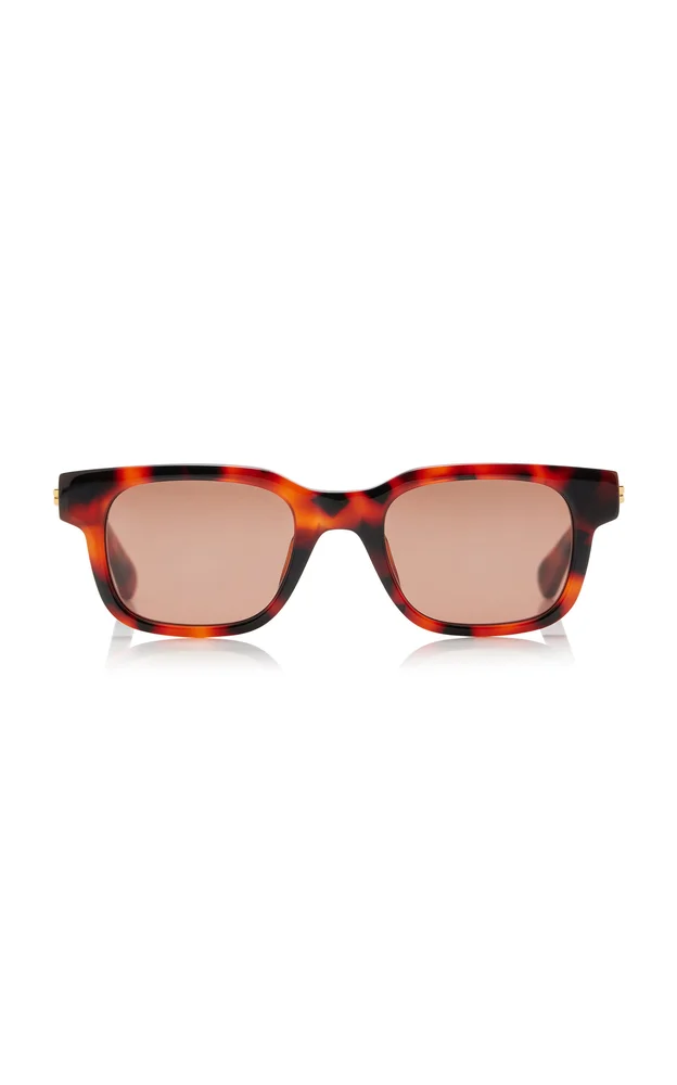 Square-Frame Acetate Sunglasses