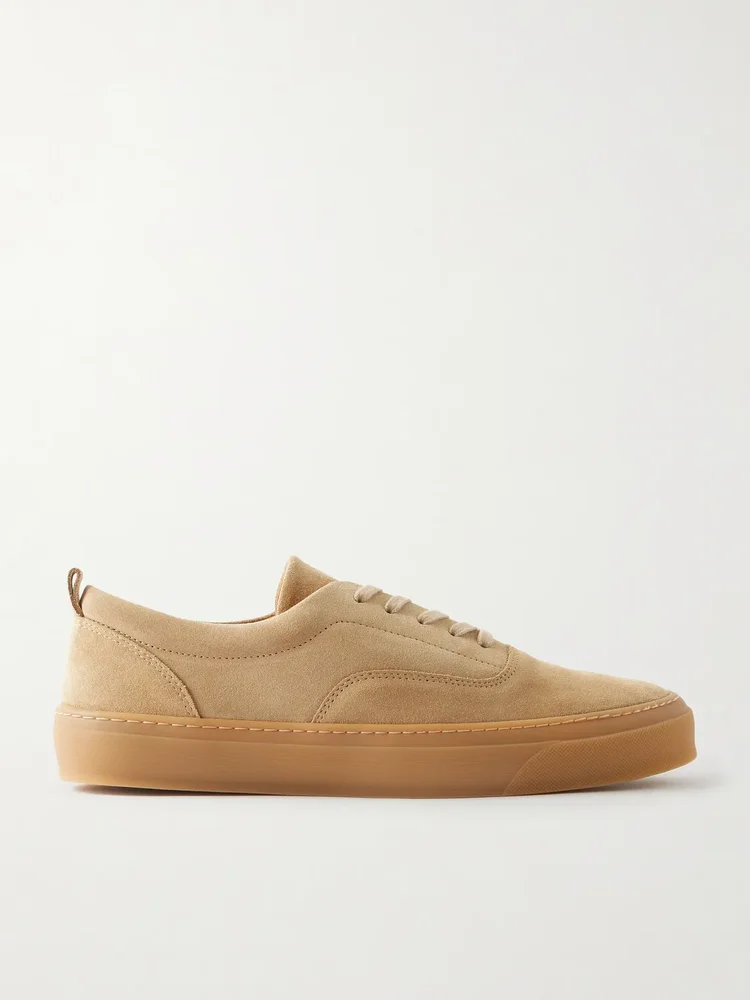 Classic Plimsoll Suede Sneakers