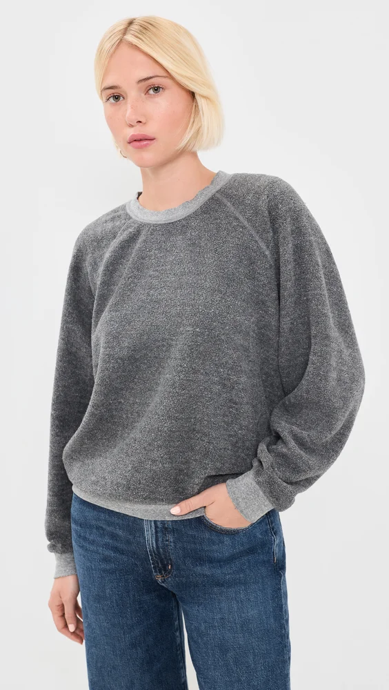 Ziggy Inside Out Fleece Crewneck Sweatshirt