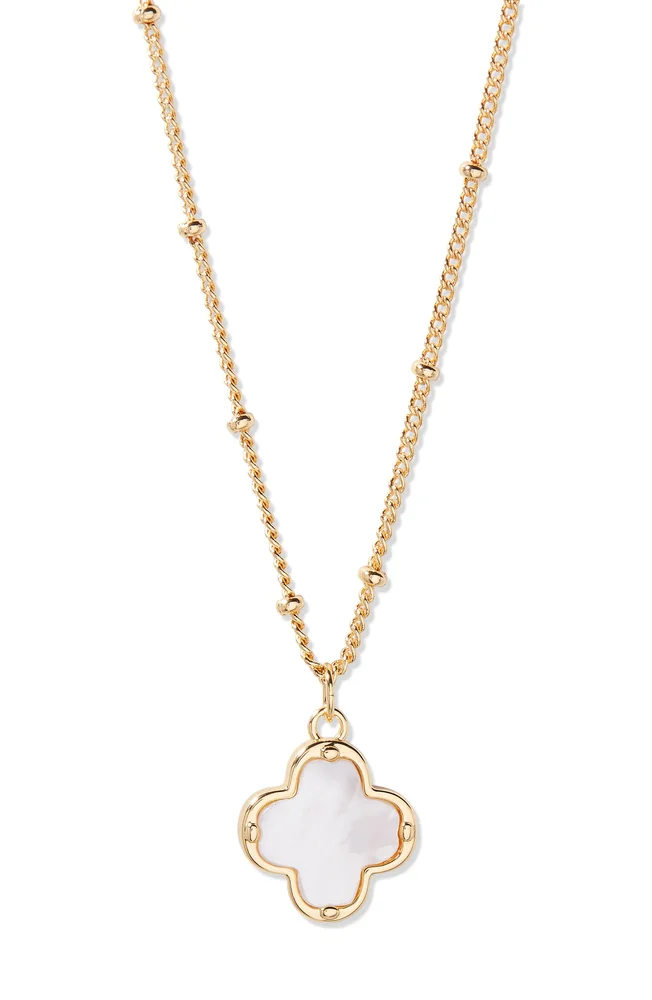 Chatham Clover Mother-of-Pearl Pendant Necklace