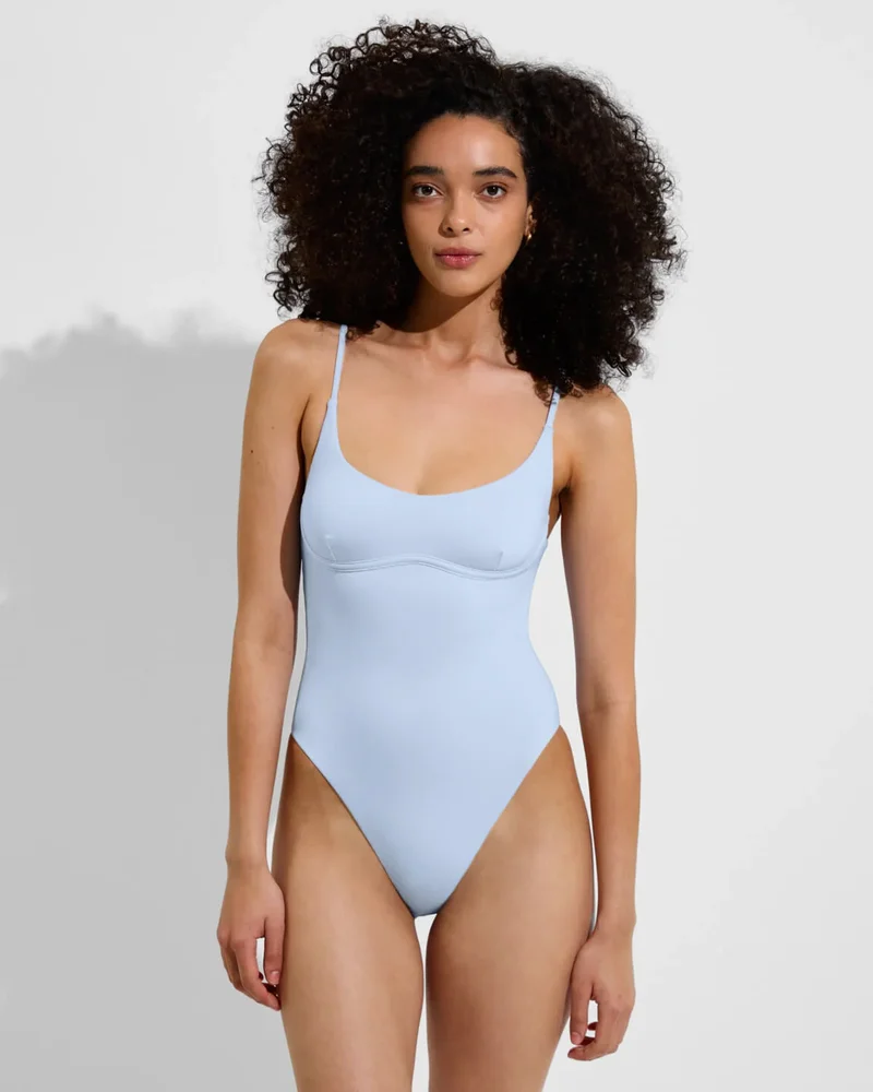 Left On Friday Club Suit - Blue Skies