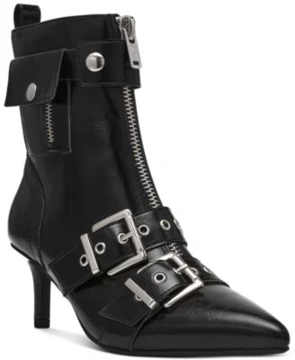 Women's Moonbeam Buckle Booties, Created for Macy's