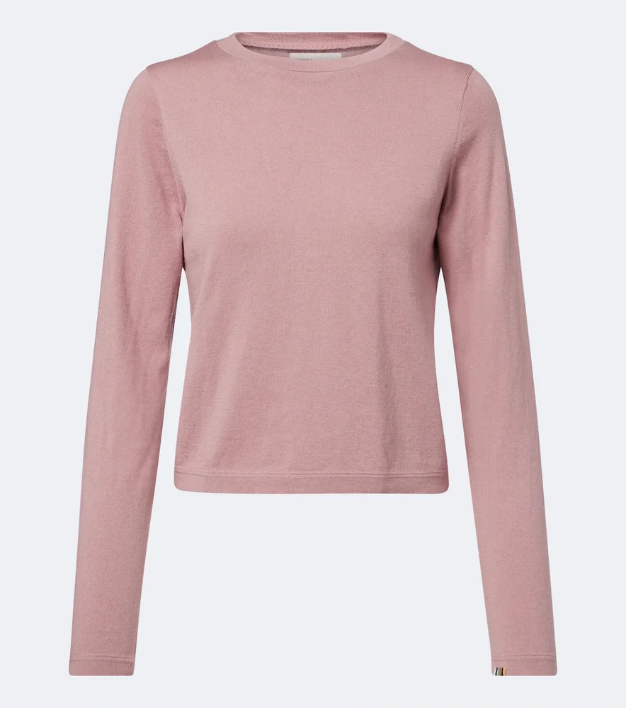 N°451 Lisa cotton and cashmere T-shirt