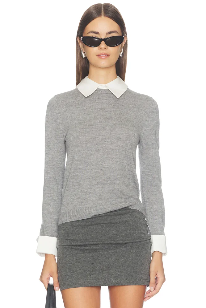 Poral Collared Sweater