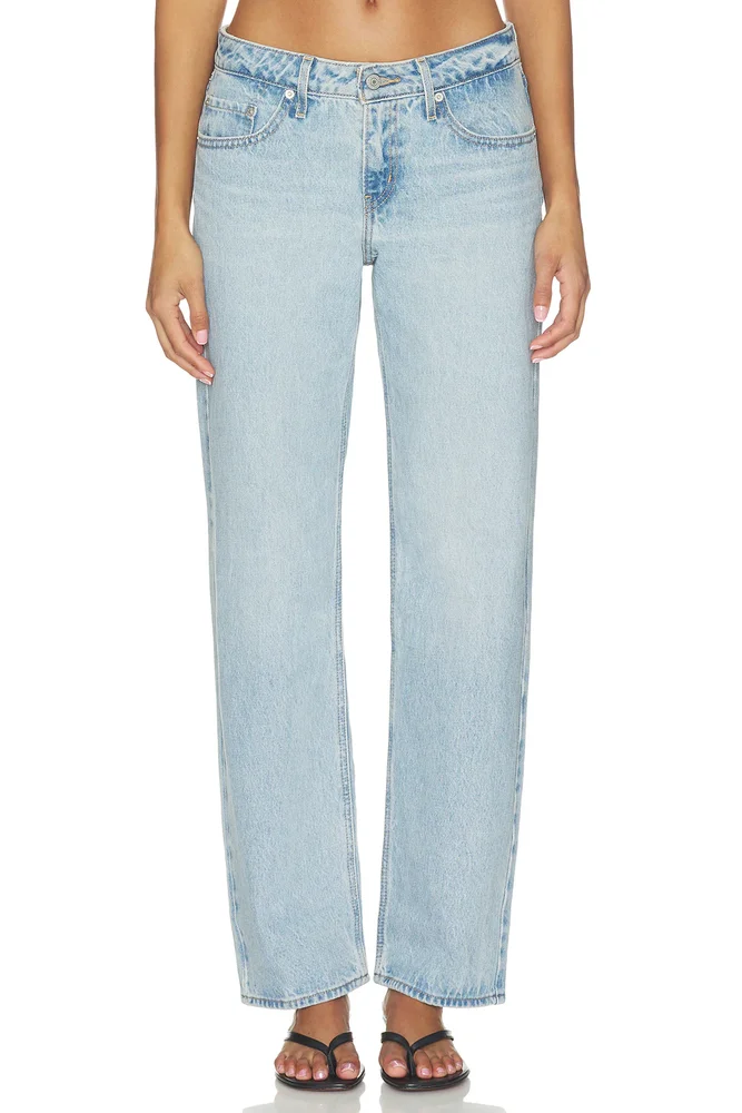 Low Straight Jeans
