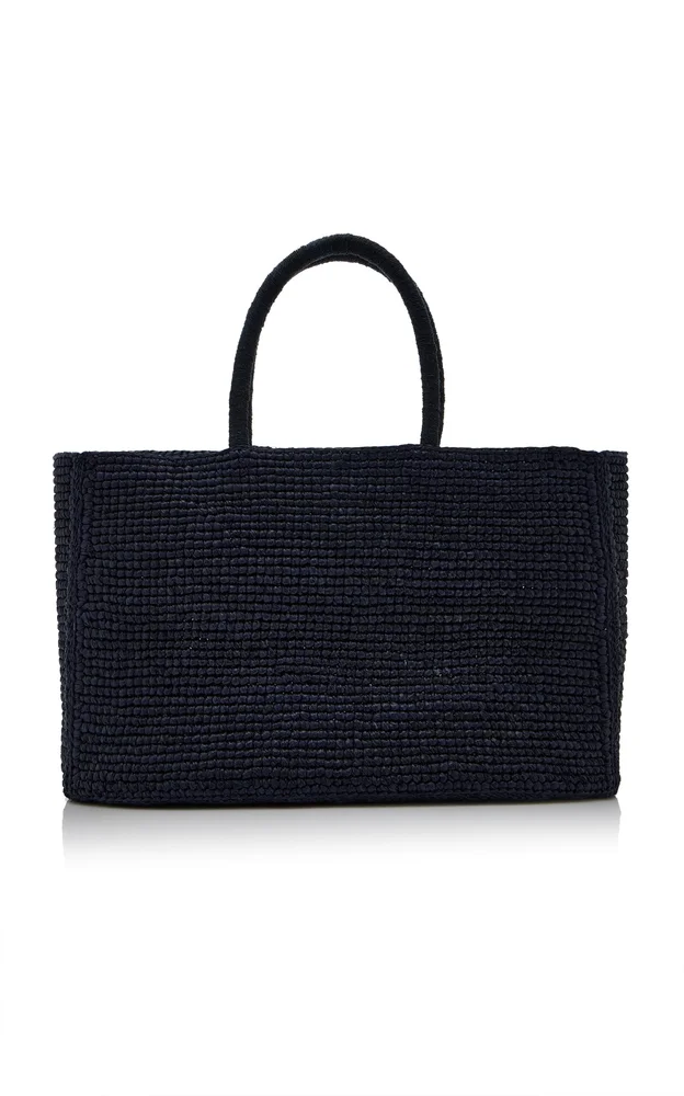 The Charlotte Small Raffia Bag